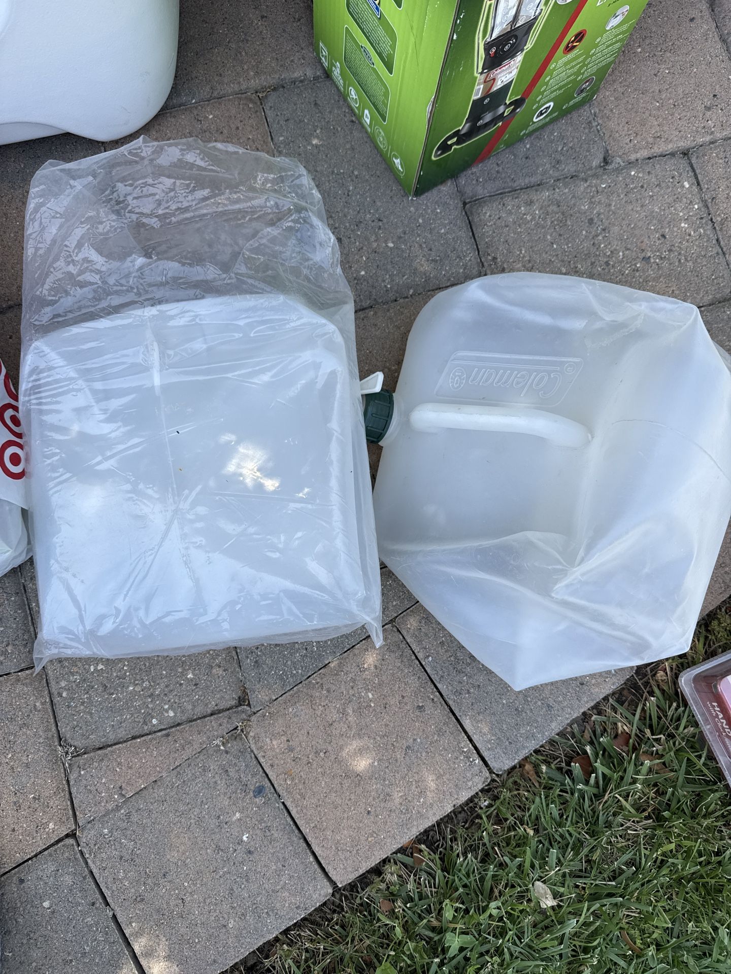 2 -5 Gallon Camping Water Carrier