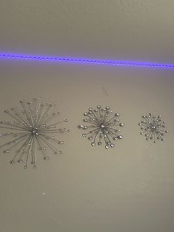 3 piece diamond decoration