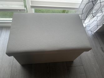 Double Storage Ottoman