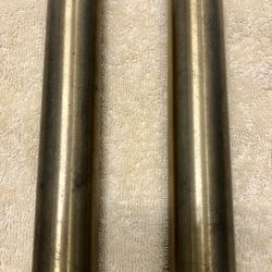 Antique Brass Clock Weights 