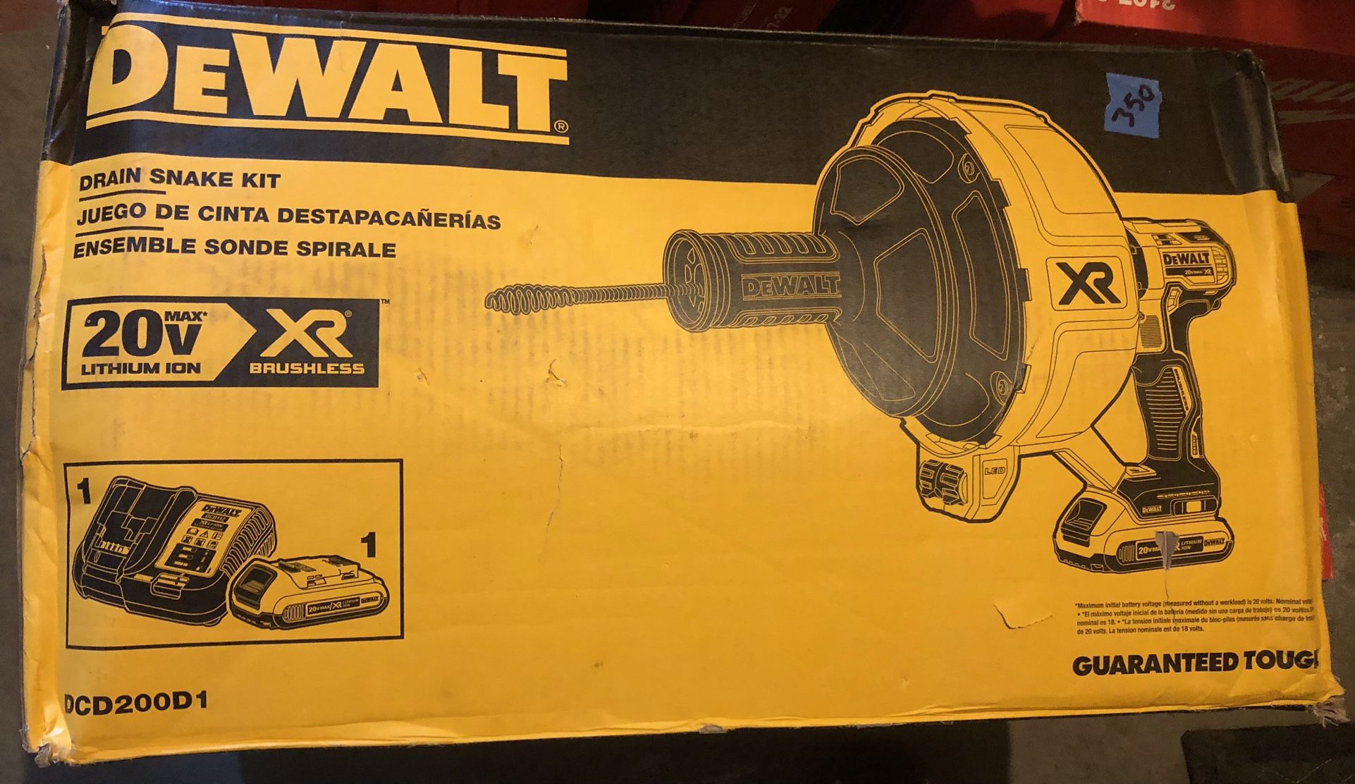 Dewalt Drain Snake  Tools & Machinery