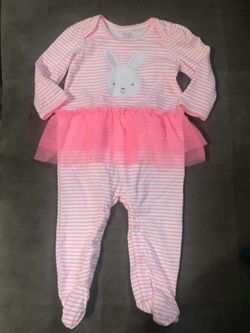 Baby Girl Easter Outfit/ Bunny/ Tutu