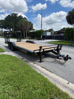 Equipment trailer 8.5x24 14k GVWR