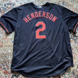 Gunnar Henderson Nike Black Alternate Jersey -Size XXL