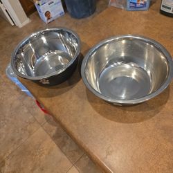 Podinor 18/8 Dog Bowls. Stainlesd