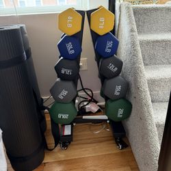 Set of Dumbbells