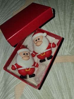 Christmas earrings