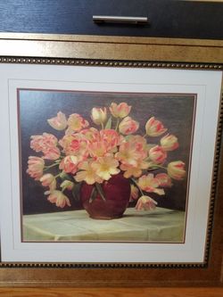 Framed print - Flowers in Vase