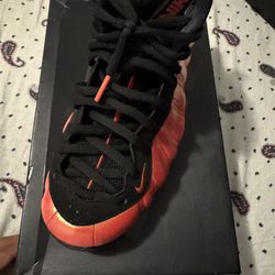 Foam Posite One  Habanero Red