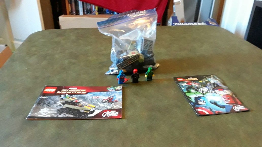 Lego Marvel Super Heroes 76017 Captain America Vs Hydra.