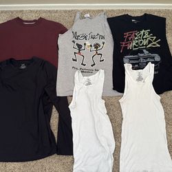 Lot - Medium Mens Shirts / Sweatshirt / Tanks