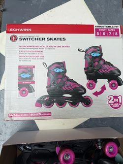 Schwinn switcher, adjustable skates