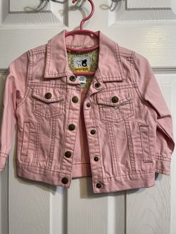 18months Pink Jean Jacket