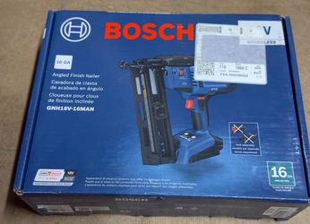 Bosch 18v cordless 16ga nail gun