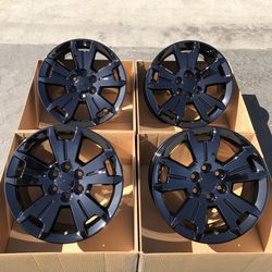 17” Chevrolet Colorado OEM Rims In Gloss Black Exchnage