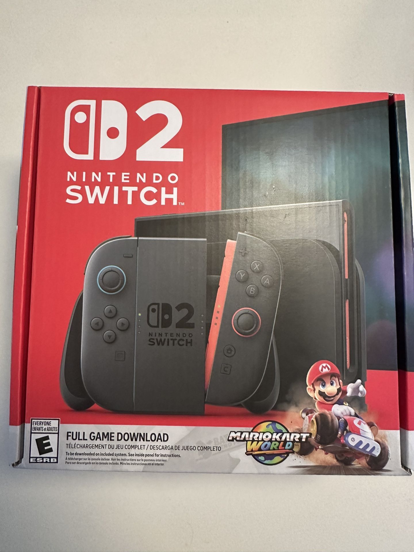 Nintendo Switch 2 Mariokart Bundle New