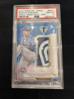 2018 Marcus Stroman Topps TPL. THRDS Gem Mint 10