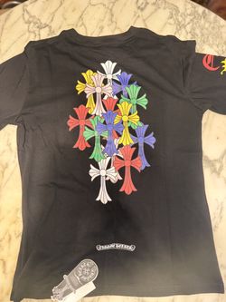 Chrome Hearts Multicolor Cross Long Sleeve Shirt