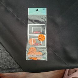 8 Piece Basketball Stickers