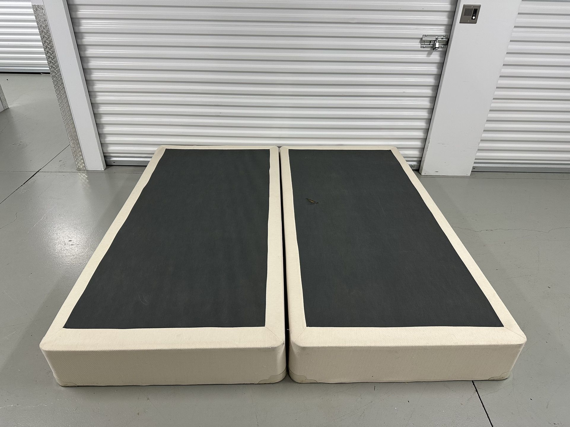 Split King Box Spring Bed Foundation Only 