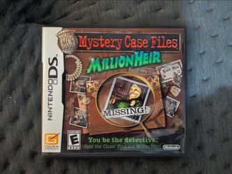 Nintendo DS Mystery Case Files -MillionHeir
