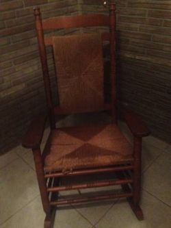 Beautiful Wood Rocking Chair