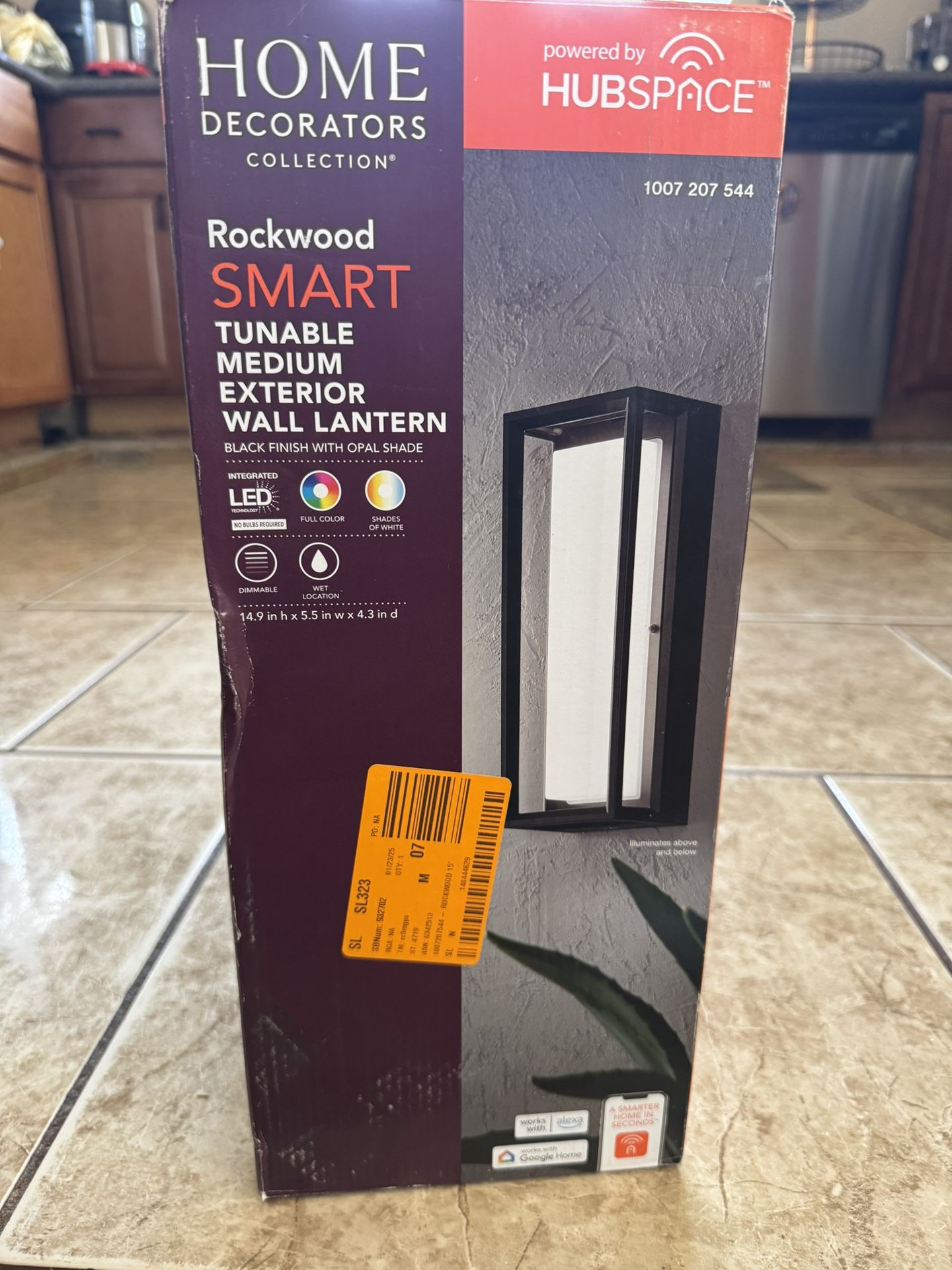 HomeDecorations-Rockwood-SMART Exterior Wall Lantern