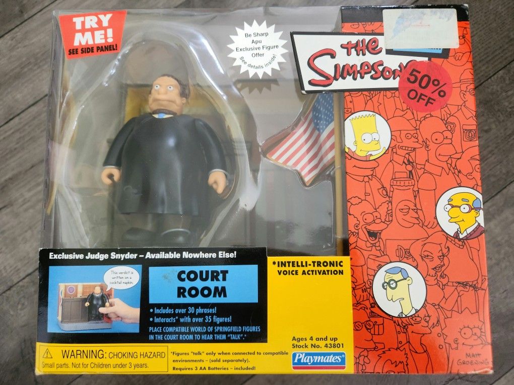 Simpsons Judge Snyder Court Room