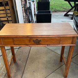 American Of Martinsville Solid Wood Writing Desk