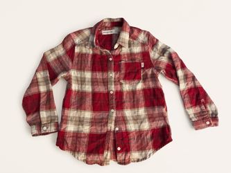 Abercrombie Kids Plaid Flannel Button-Up Shirt