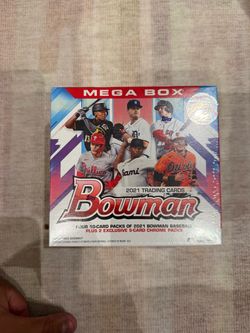 2021 Bowman Baseball Mega Box Factory Sealed - Witt Dominguez Franco