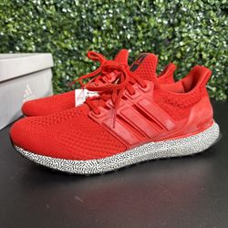 Adidas UltraBoost DNA Running Shoes Mens Sz 9 Vivid Red GV8712 New