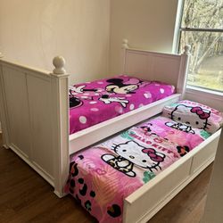 Crate And Barrel Twin Trundle Bed 