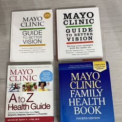 Mayo Clinic Assorted Health Books