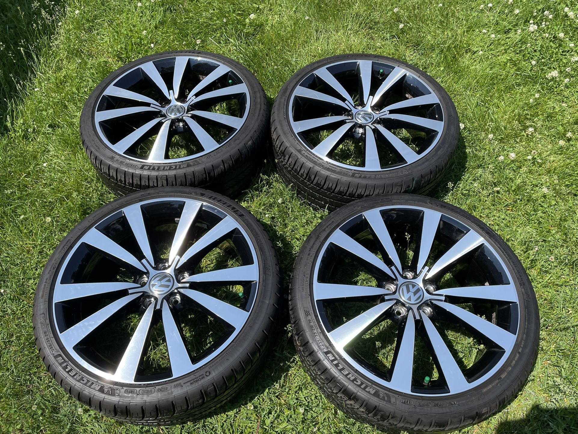 VW Tornado Wheels + Michelin Pilot Sport A/ S 4