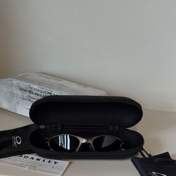 Oakley Penny & Juliet X-Mental Sunglasses Gray Frame/Black Lenses