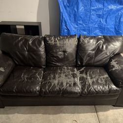 Leather Couch