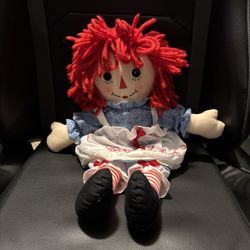 Raggedy Ann Doll $50