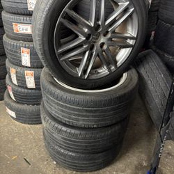 Rims And Tires 18 Inch 5x114 Come Out From Toyota Camry 06