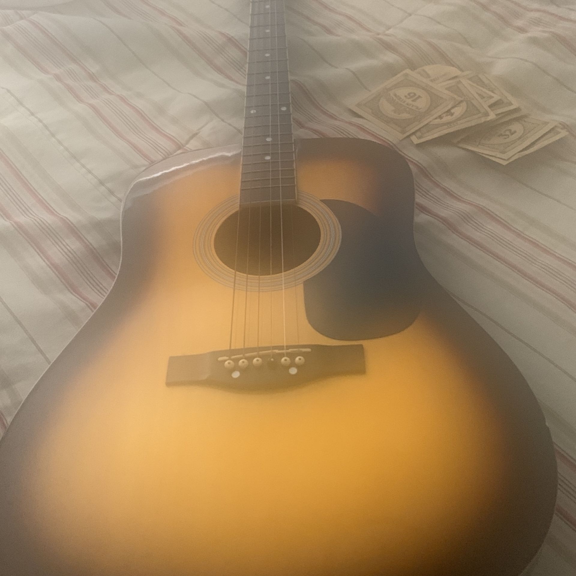 Huntington Steel String Acoustic Guitar 