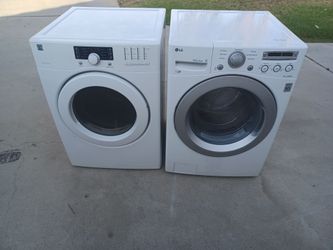 Washer and Electric Dryer