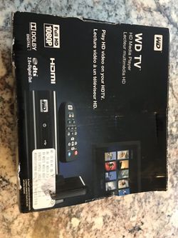 TV box western Digital