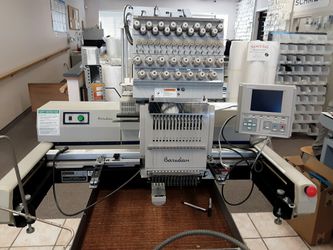 Barudan 15 needle comercial Embroidery machine.. please no low ballers