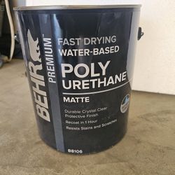 BEHR POLYTHENE FINISH - WATER BASE