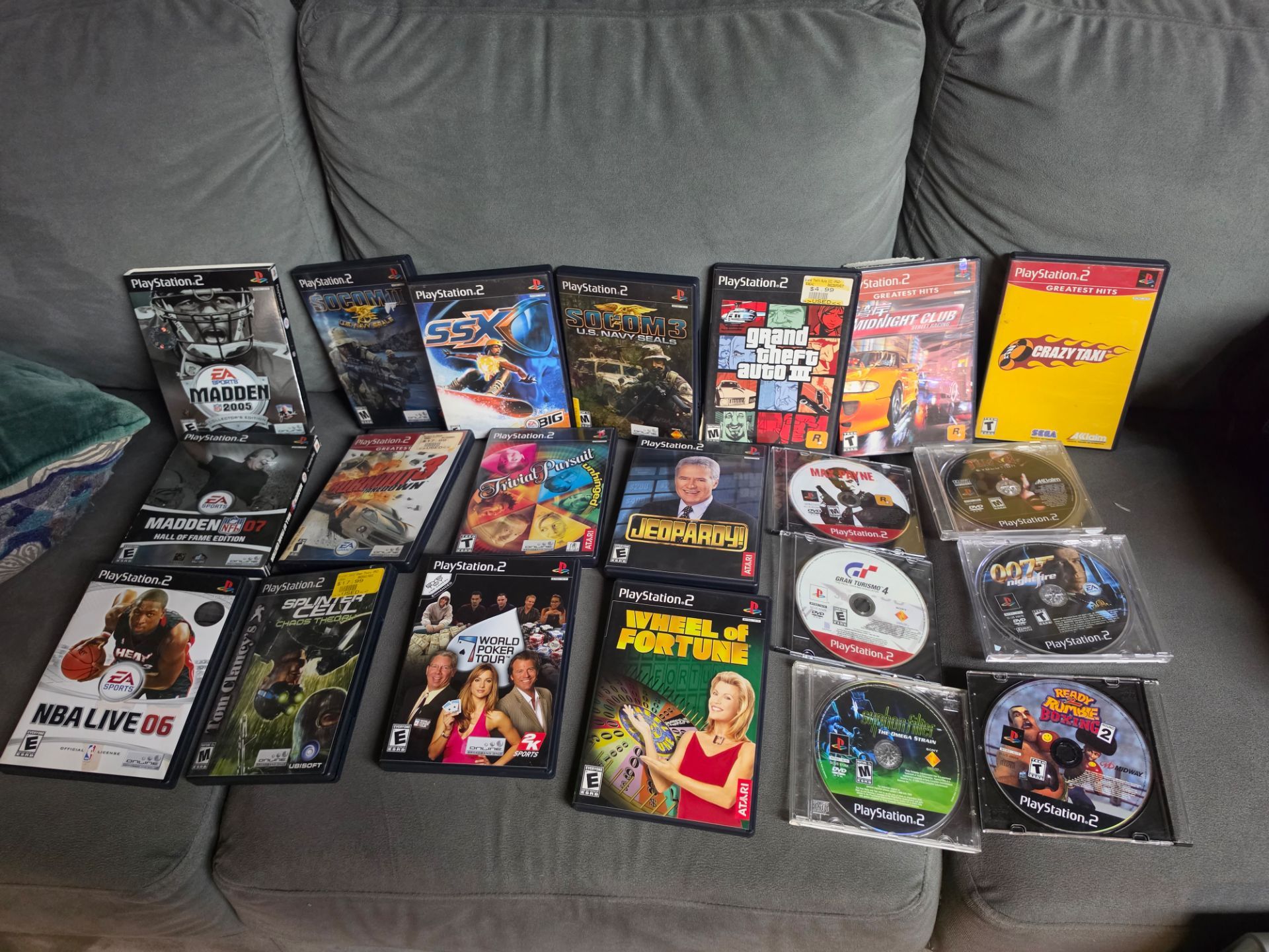 Lot of 21 Sony PlayStation 2 ps2 Games
