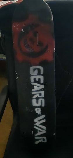 Custom Paint Gears Of War Skate Board