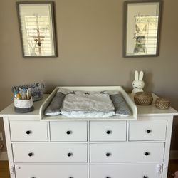 Changing Table Top Change Table Topper for IKEA Hemnes Drawer Dresser
