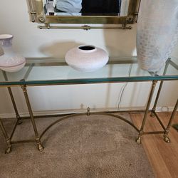 Brass Sofa Table 