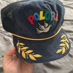 Polo Ralph Lauren Corduroy Baseball Trucker Hat