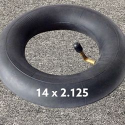 NEW 14 x 2.125 Inner Tube – Curved Valve – E-Bike / Electric Scooter – 65 Each